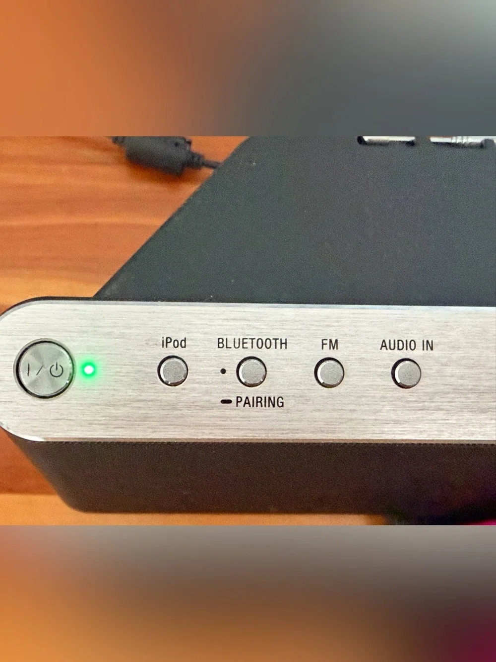 Sony Black Speaker Dock Bluetooth